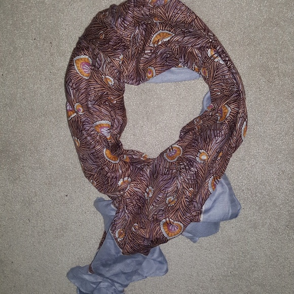 Ann Taylor Loft light blue Scarf - Picture 2 of 4